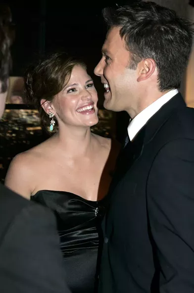 Jennifer Garner et Ben Affleck aux Emmy Awards à Los Angeles en septembre 2005