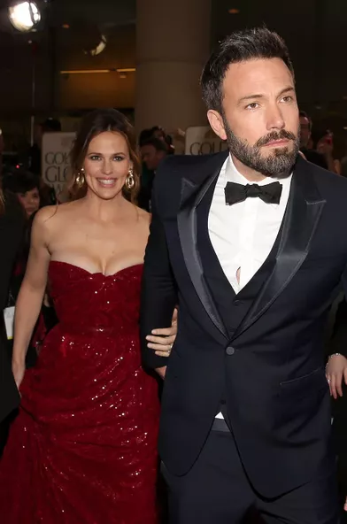 Jennifer Garner et Ben Affleck aux Golden Globes à Los Angeles en janvier 2013