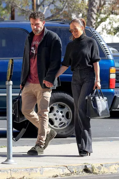 Ben Affleck et Jennifer Lopezà Los Angeles le 27 novembre 2021