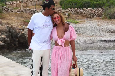 Beyoncé et Jay-Z en Sardaigne, le 4 septembre 2018
