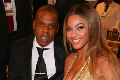 Beyoncé et Jay-Z le 15 janvier 2007