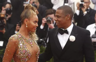 Beyoncé et Jay-Z au Met Gala en 2015