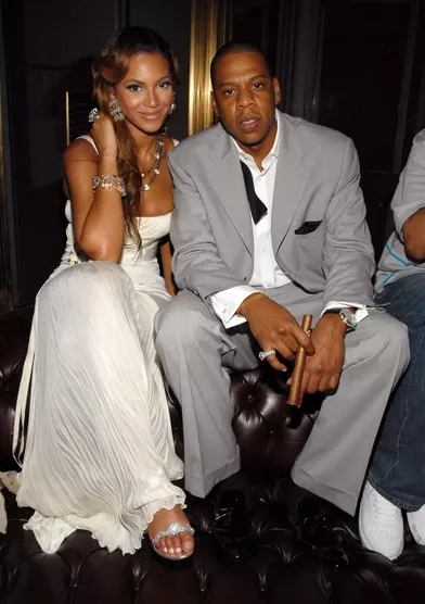 Beyoncé et Jay-Z lors d'une soirée à New York en 2006