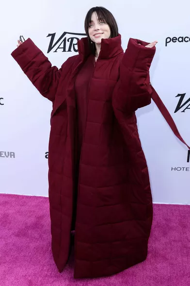 Billie Eilish,à la soiréedu Variety Music Hitmakers Brunch, à Los Angeles, le 4 décembre 2021.