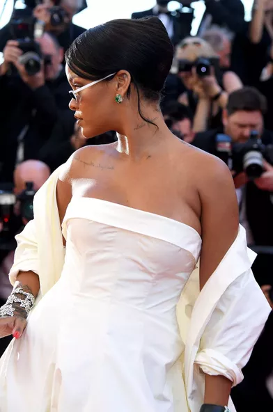 Rihanna a créé l'événement sur la Croisette, le 19 mai 2017.