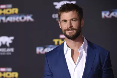 Chris Hemsworthà l'avant-première de &quot;Thor : Ragnarok&quot;, le 10 octobre à Los Angeles.