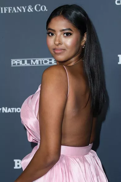 Natalia Bryant, la fille de Kobe et Vanessa Bryant lors d'un gala à West Hollywood en novembre 2021