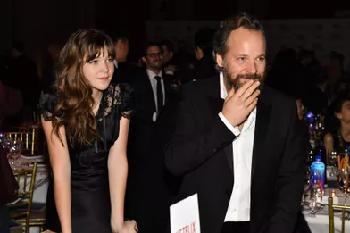 Peter Sarsgaard avec sa fille Ramona aux Gotham Awards à New York en novembre 2021