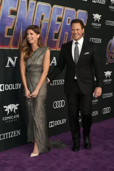KatherineSchwarzenegger et Chris Pratt à l'avant-première d'«Avengers : Endgame» à Los Angeles le 22 avril 2019