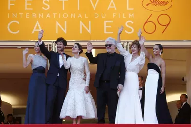 Cannes 2016. Pedro Almodovar a monté les marches