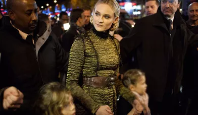 Diane Kruger illumine Paris