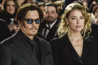 Johnny Depp et Amber Heard. Fous rires sur tapis rouge