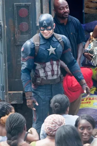 Sur le tournage de "Captain America: Civil War"