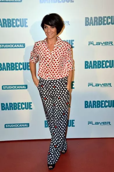 avant premiere de barbecue florence foresti et ses amis enflamment le tapis rouge