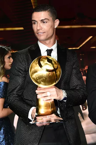 Cristiano Ronaldo élu meilleur joueur de l'année 2018 à Dubaï