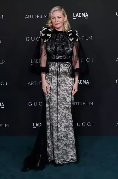 Kirsten Dunstau gala LACMA Art+Film à Los Angeles, le 6 novembre 2021.