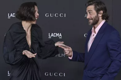 Maggie et Jake Gyllenhaal au gala LACMA Art+Film à Los Angeles, le 6 novembre 2021.