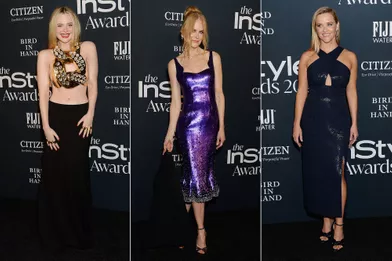 Elle Fanning, Nicole Kidman et Reese Witherspoon aux InStyle Awards à Los Angeles le 15 novembre 2021