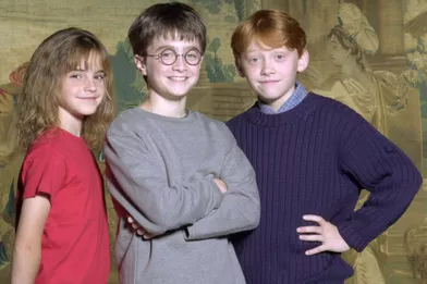 Emma Watson, Daniel Radcliffe et Rupert Grint.