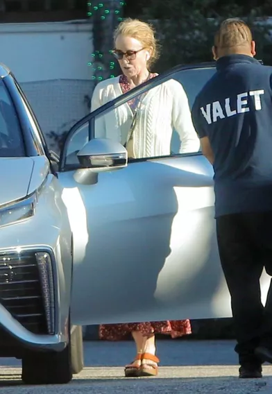 Felicity Huffman à la sortie d'un spa à Los Angeles le 9 décembre 2019