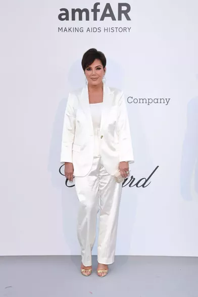 Kris Jennerau gala de l'amfAR à Antibes en marge du Festival de Cannes le 23 mai 2019
