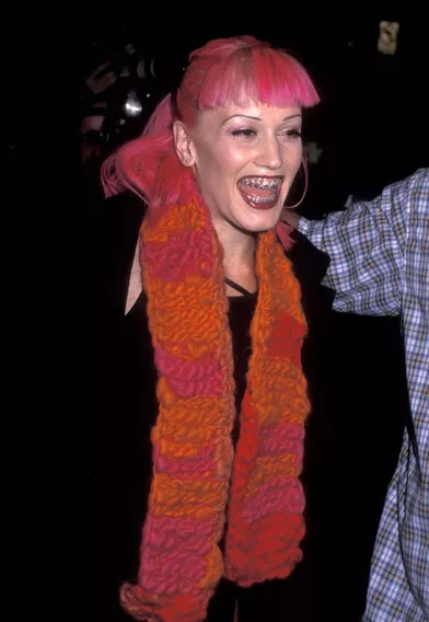 Gwen Stefani à l’ouverture de la boutique Christian Dior à New York en 1999.