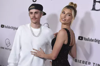 Justin et Hailey Bieberà l'avant-première du documentaire «Justin Bieber : Seasons» à Los Angeles le 27 janvier 2020