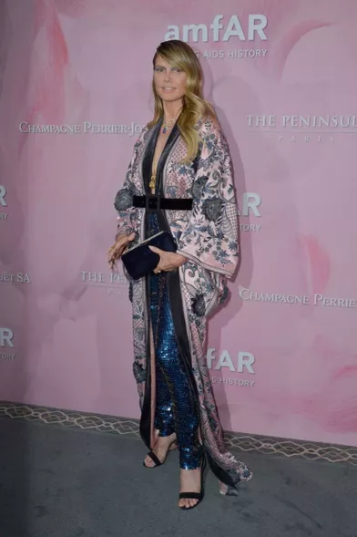 Heidi Klum à Paris, le 30 juin 2019