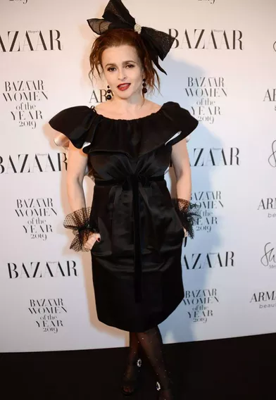 Helena Bonham Carterà la soiréeHarper’s Bazaar Women of the Year Awards à Londres le 29 octobre 2019
