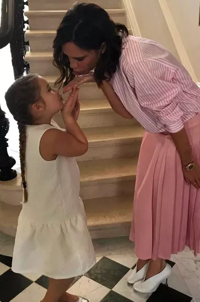 Victoria Beckham et sa fille Harper