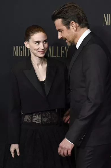 Rooney Mara et Bradley Cooper à l'avant-première du film«Nightmare Alley» à New York le 1er décembre 2021