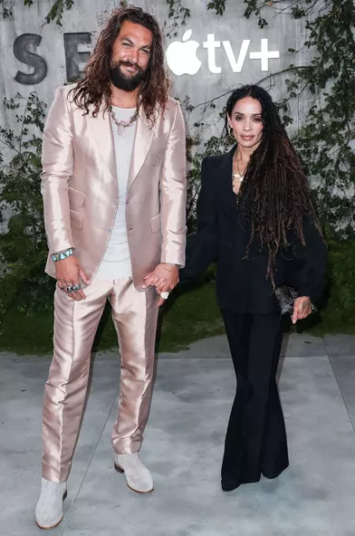 Jason Momoa et Lisa Bonet à la première de la série Apple TV+ «See» à Los Angeles en octobre 2019