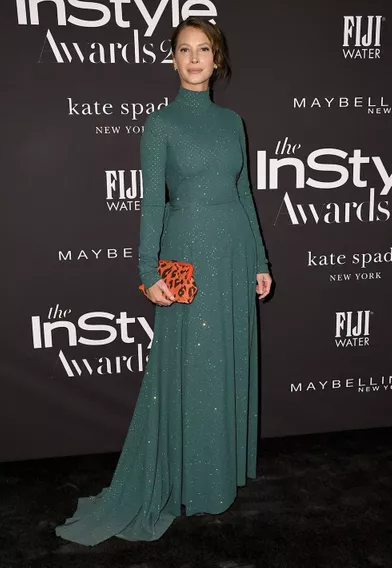 Christy Turlingtonà la soirée InStyle Awards à Los Angeles le 21 octobre 2019