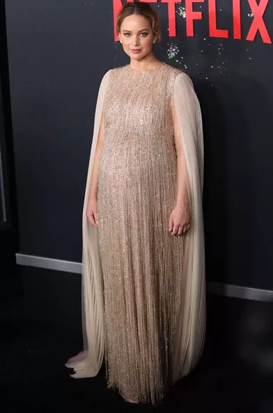 Jennifer Lawrence à l'avant-première de«Don’t Look Up» le 5 décembre 2021 à New York.