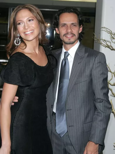 Jennifer Lopez en 2005 (avec Marc Anthony)