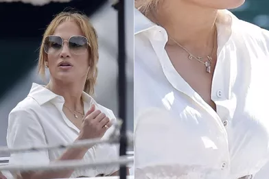 Jennifer Lopez à Portofino le 31 juillet 2021