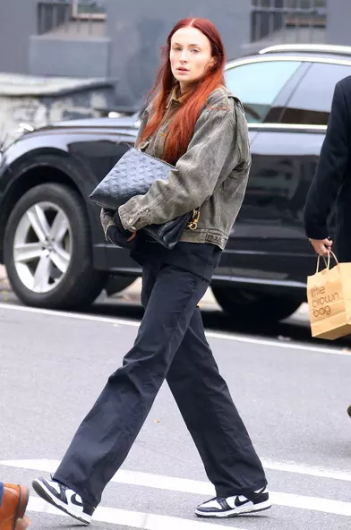Sophie Turner à New York le 14 novembre 2021
