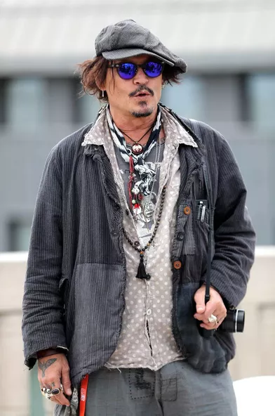Johnny Depp En Espagne Pour Promouvoir Son Dernier Film