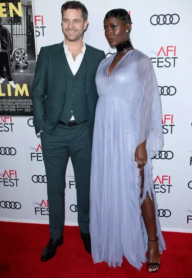 Jodie Turner-Smith et Joshua Jackson à l'avant-première du film «Queen &amp; Slim» lors de l'AFI Fest à Los Angeles le 14 novembre 2019