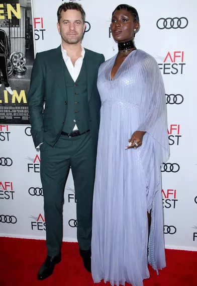 Jodie Turner-Smith et Joshua Jackson à l'avant-première du film «Queen &amp; Slim» lors de l'AFI Fest à Los Angeles le 14 novembre 2019
