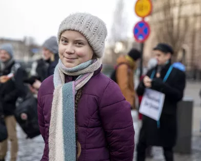 Âgée de 16 ans, Greta Thunberg est un modèle de maturité et d’engagement en faveur de l’écologie.