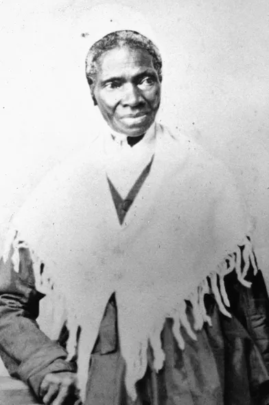 Oratrice déterminée dans la lutte des Afro-Américains pour l’abolition de l’esclavage, Sojourner Truth (1797-1883) était également une fervente protectrice des droits des femmes.