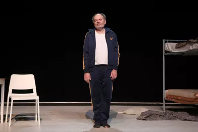 Jean-Pierre Darroussinlors de la générale de la pièce «Rimbaud en Feu» au théâtre Antoine à Paris le 13 janvier 2022