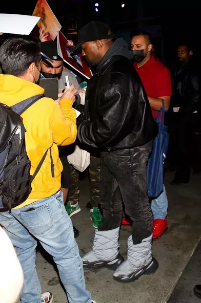 Kanye West à Los Angeles le 27 novembre 2021