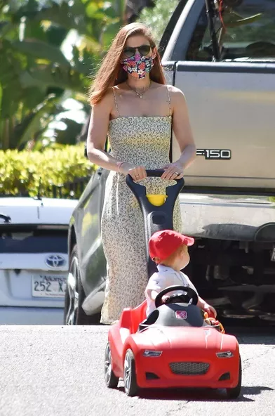 Kate Maraavec sa fille à Los Angeles le 21 mai 2020