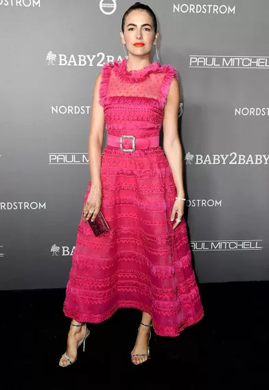 Camilla Bellelors du gala Baby2Baby à Culver City en Californie, le 9 novembre 2019.