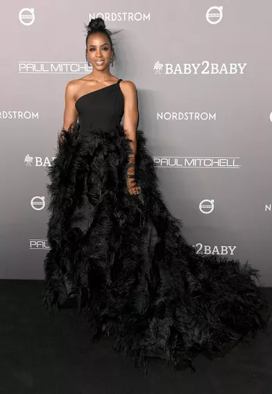 Kelly Rowlandlors du gala Baby2Baby à Culver City en Californie, le 9 novembre 2019.