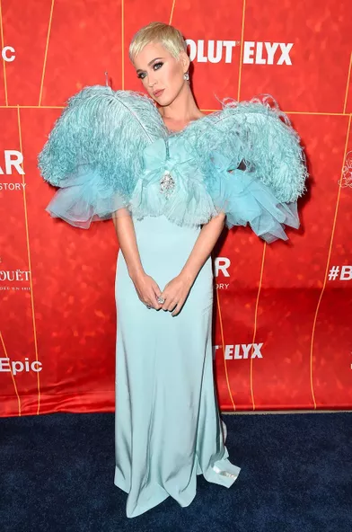 Katy Perry au gala de l'amfAR, jeudi 18 octobre