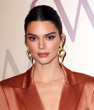 Kendall Jenner à la présentation de la marque Stuart Weitzman lors de la Fashion Week à New York le 12 février 2019