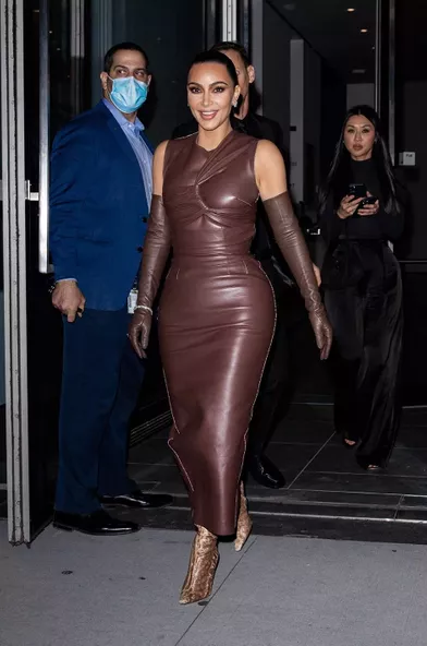 Kim Kardashian se rendauxInnovator Awards à New York le 1er novembre 2021